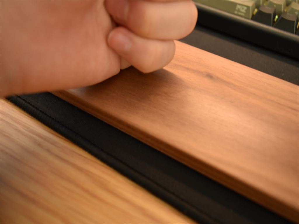 木製パームレスト 高耐久