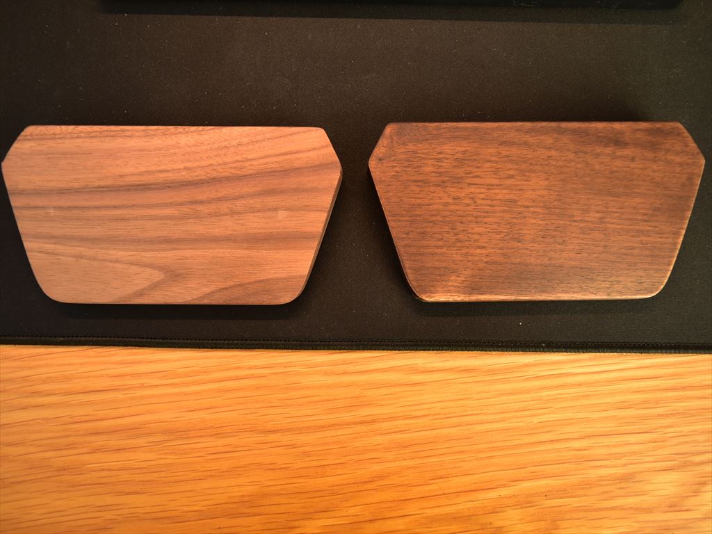 木製パームレスト 模様がランダム