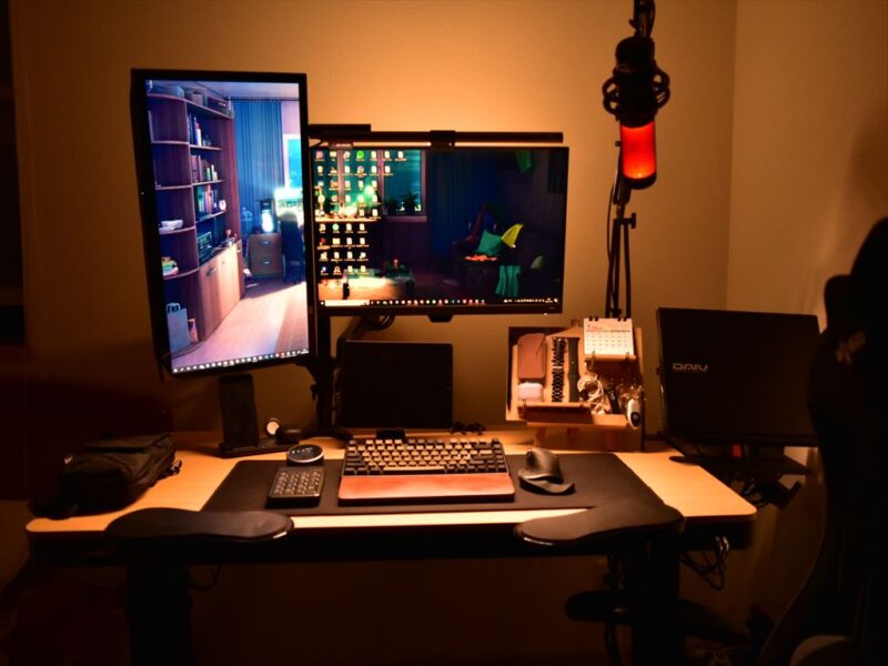 BenQ ScreenBar Haloの暖色