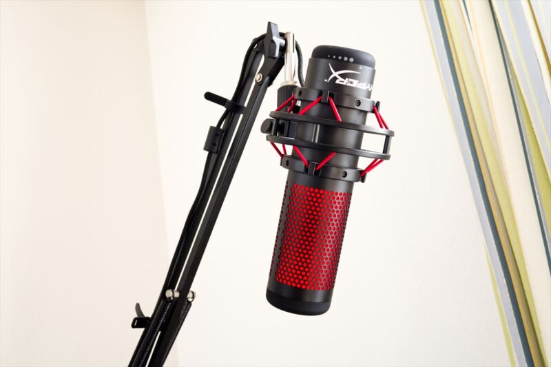 HyperX QuadCast スタンドアロンマイク